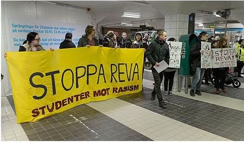 ۲۰ آوریل مارش اعتراض به طرح Reva در استکهلم